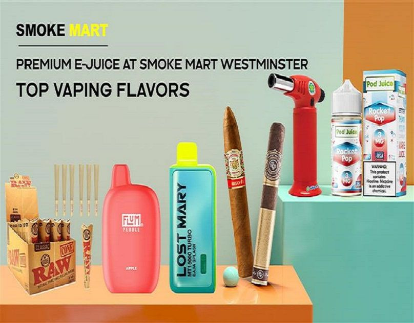 Premium E-Juice at Smoke Mart Westminster | Top vaping flavors
