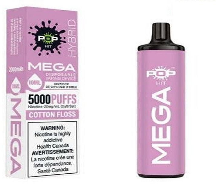 Pop Hybrid Mega 5000 Puff Disposable Vape Device - 10ct | Vape Density